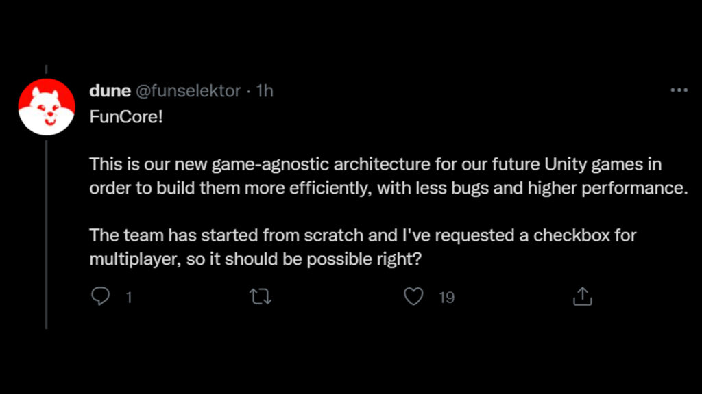 Funselektor, Dune, FunCore, Unity