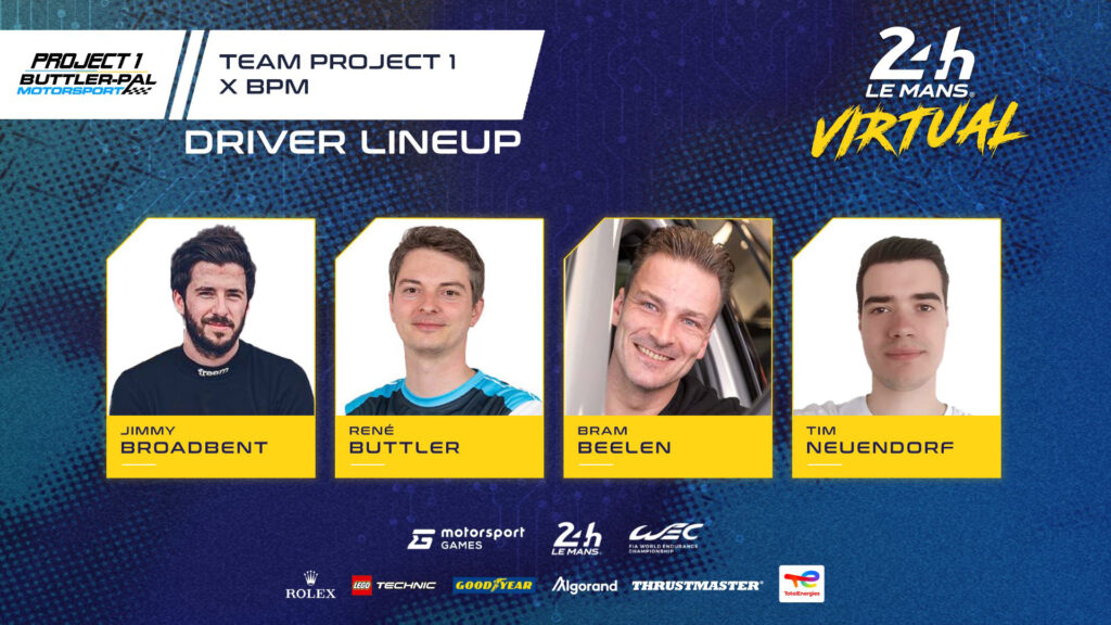 Jimmy Broadbent joins 24 Hours of Le Mans Virtual