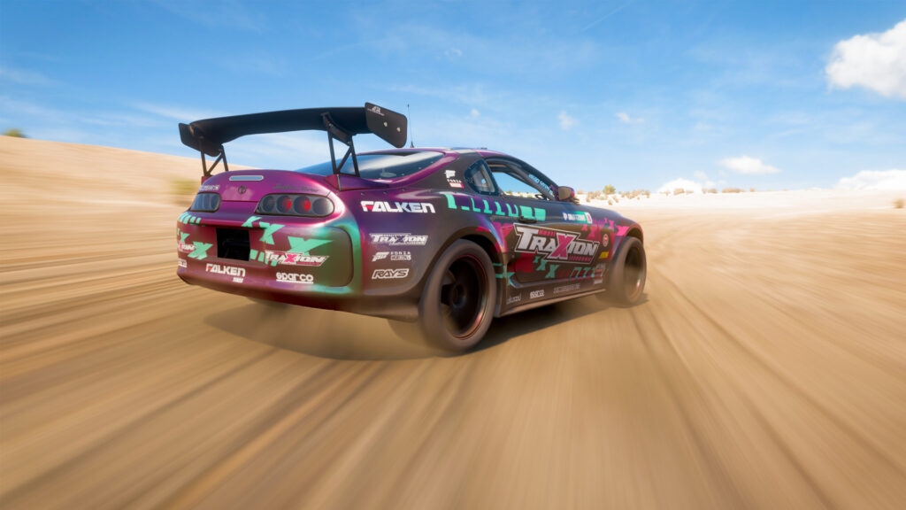 Forza Horizon 5, Car Pass, #34 Toyota Supra MkIV Formula Drift 1995
