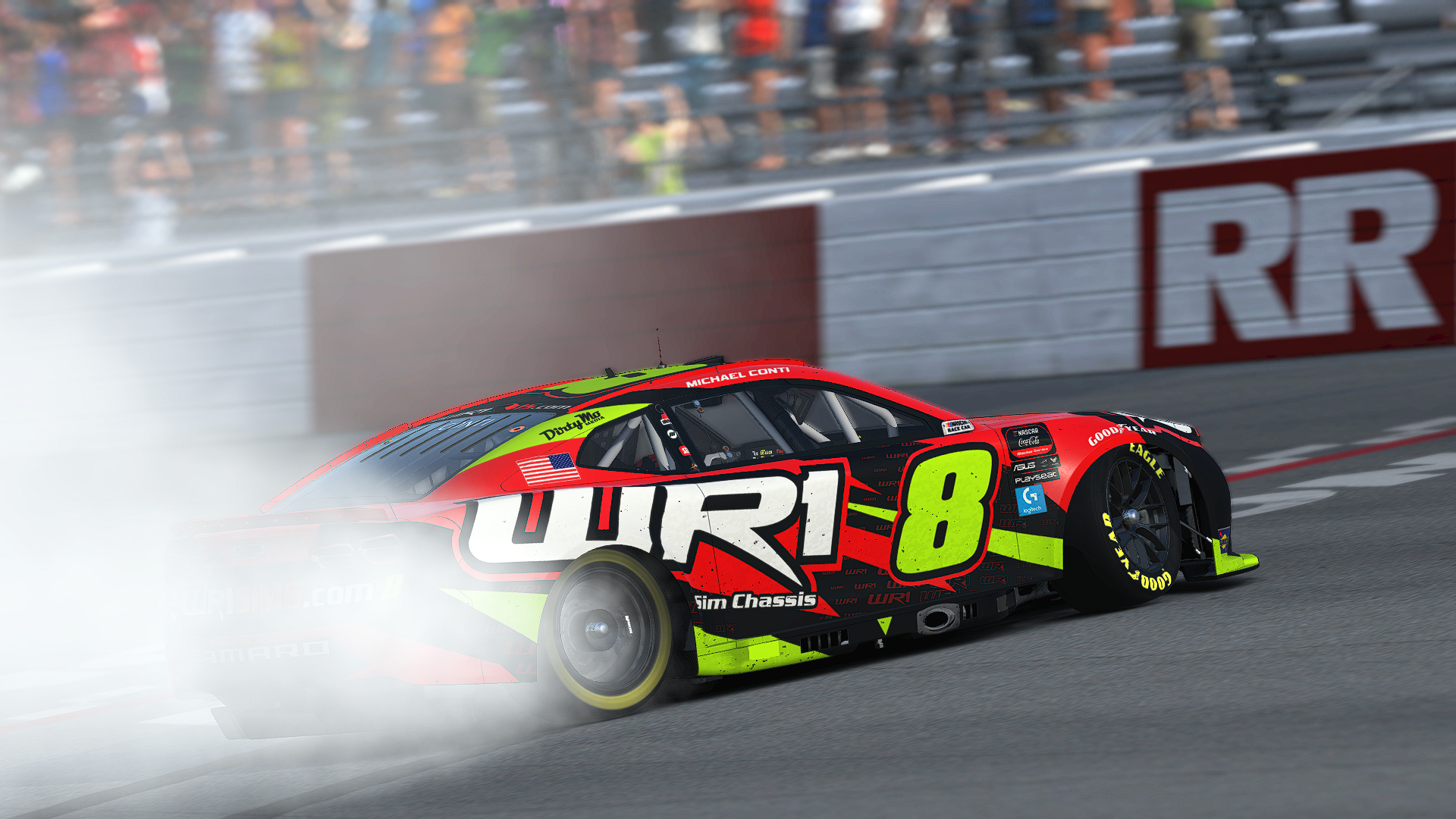 eNASCAR Coca-Cola: Michael Conti wins caution-filled Richmond event