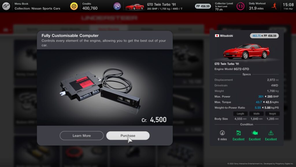Gran Turismo™ 7 Fully Customisable ECU