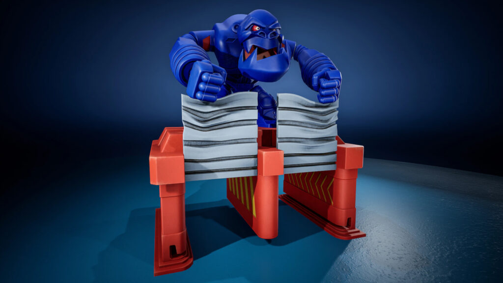 Hot Wheels Unleashed Gorilla Garage track module