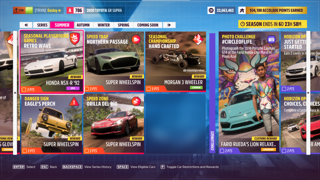 Forza Horizon 5, CIRCLEOFLIFE PHOTO CHALLENGE