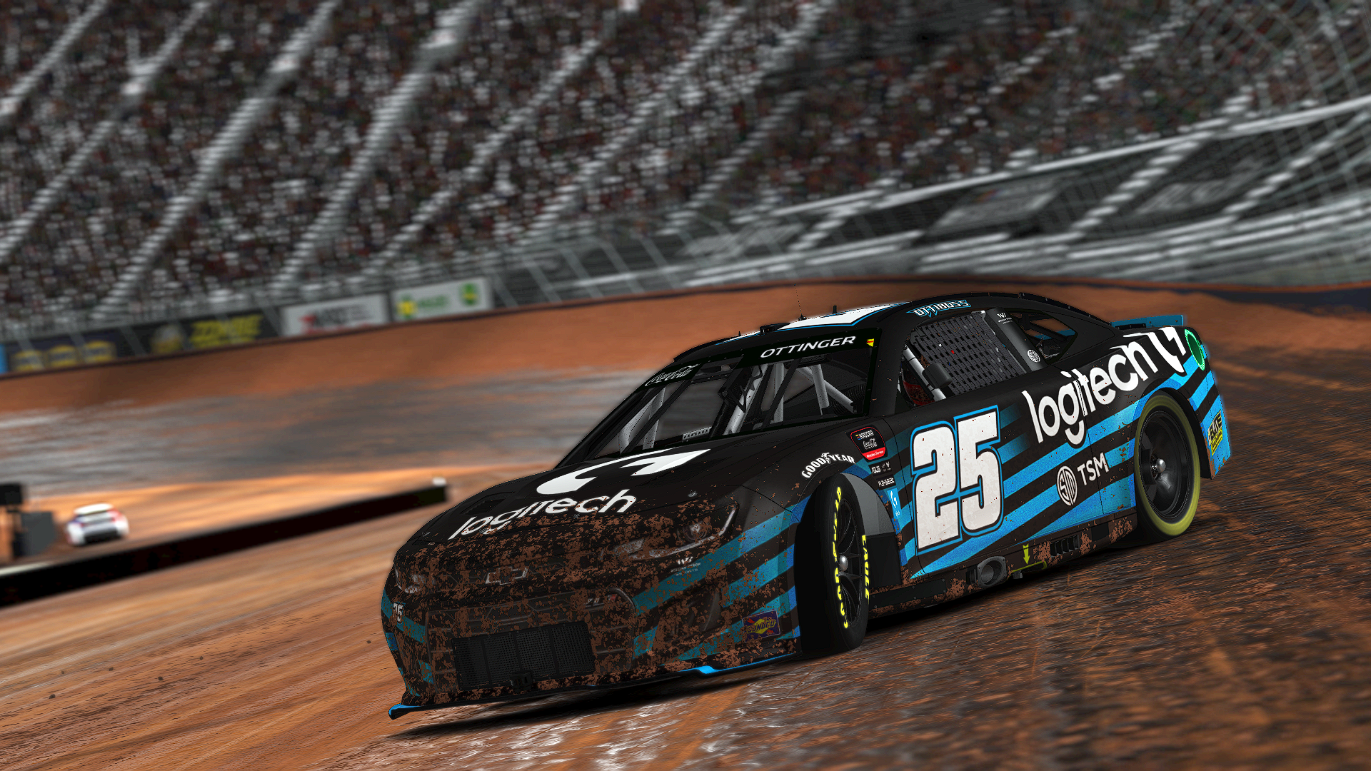 eNASCAR Coca-Cola: Nick Ottinger scores inaugural Bristol Dirt victory