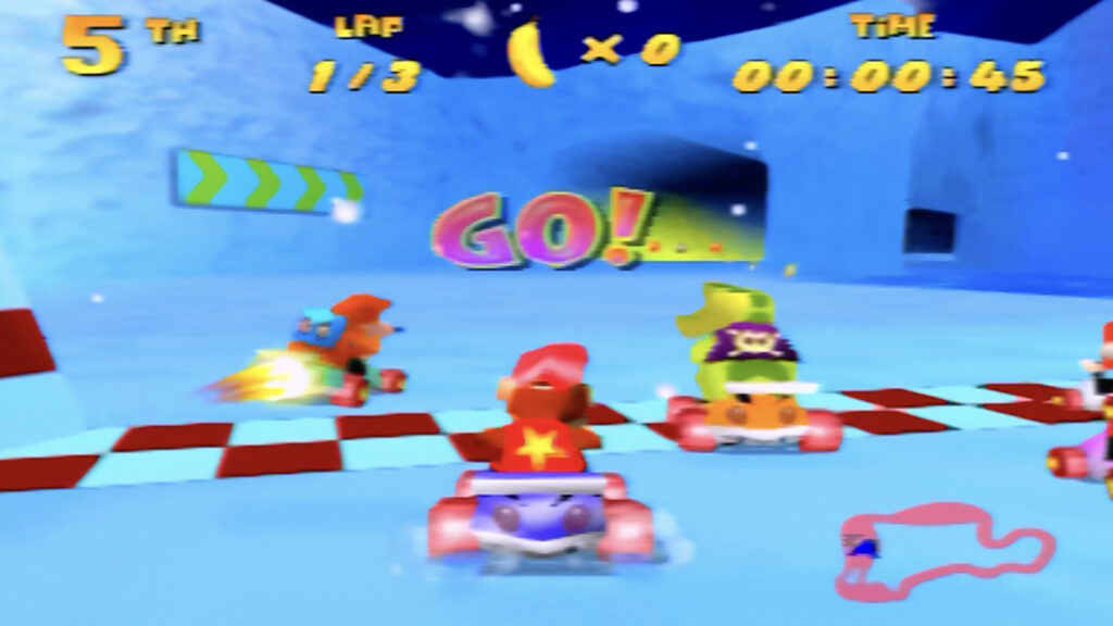 Diddy Kong Racing N64 3D character models