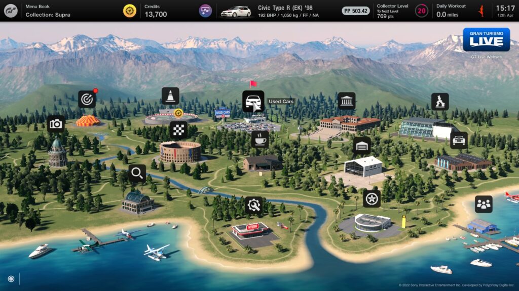 Gran Turismo™ 7, used car dealership
