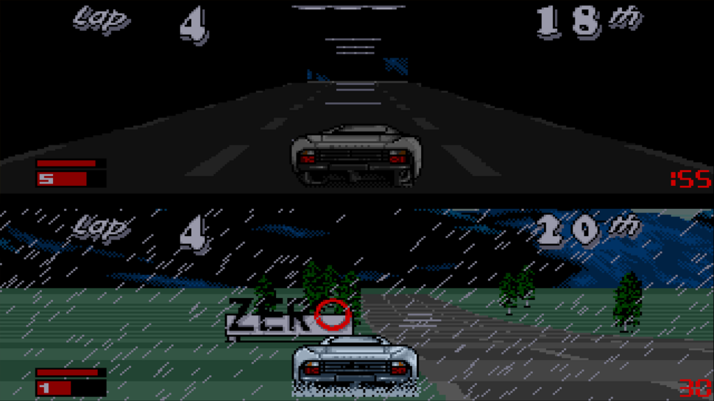 Jaguar XJ220, Amiga