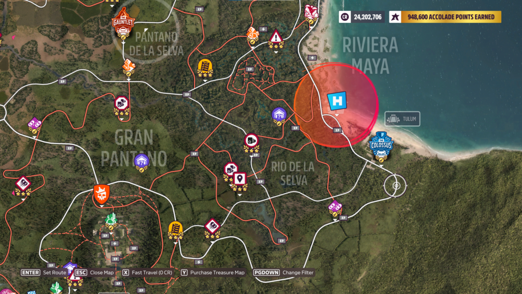 Forza Horizon 5 Series 6 Festival Playlist Spring Hot Fine Tuned Treasure Hunt Red Dot