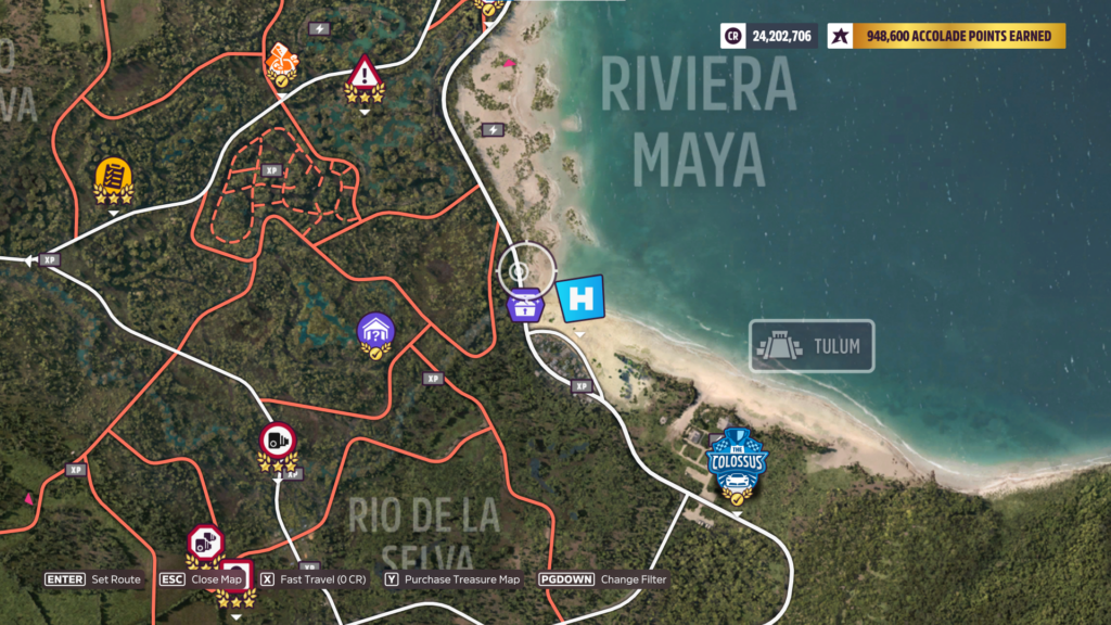 Forza Horizon 5 Series 6 Festival Playlist Spring Hot Fine Tuned Treasure Hunt location