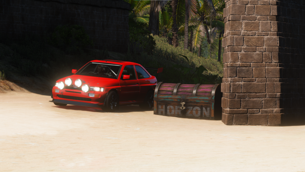 Forza Horizon 5 Series 6 Festival Playlist Spring Hot Fine Tuned Treasure Ford Escort RS Cosworth