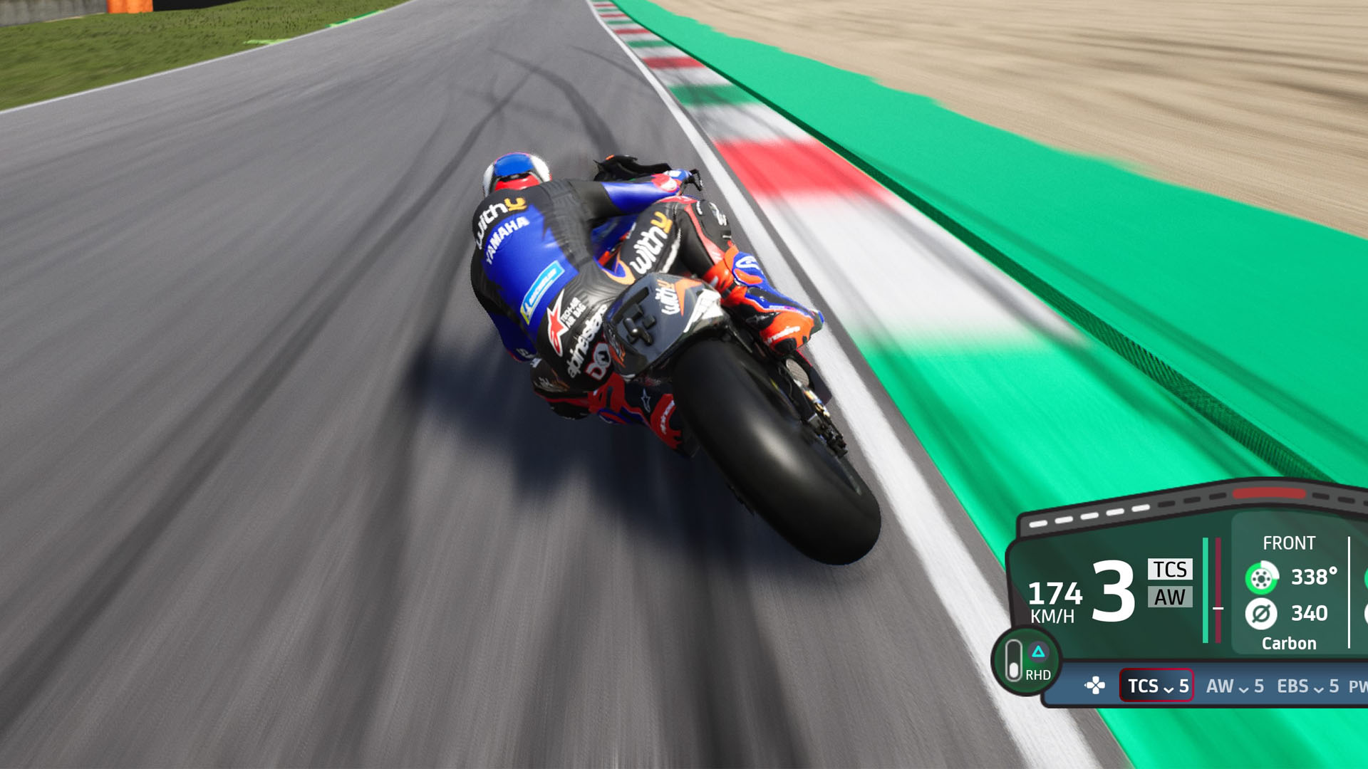 How the ride height device works in MotoGP 22 Traxion