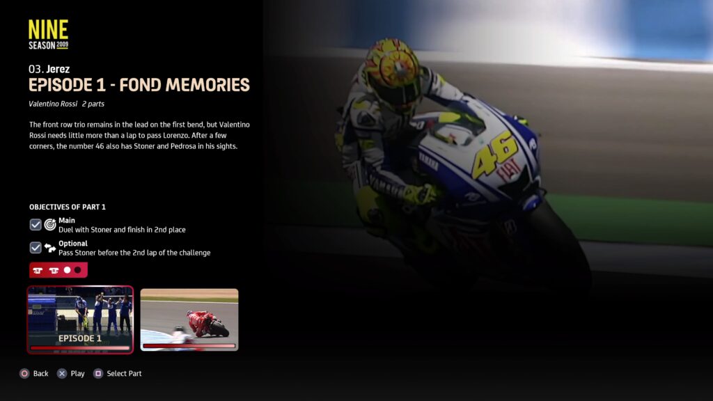 MotoGP22 INE Season 2009 Rossi
