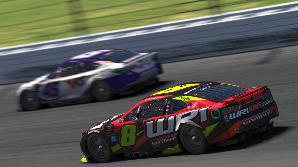 eNASCAR Coca-Cola: Garrett Lowe captures Kansas victory in wild finish