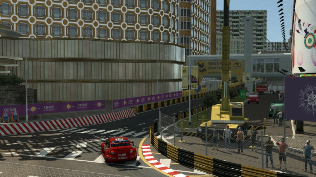The plucky Lada Granta and Macau, RaceRoom