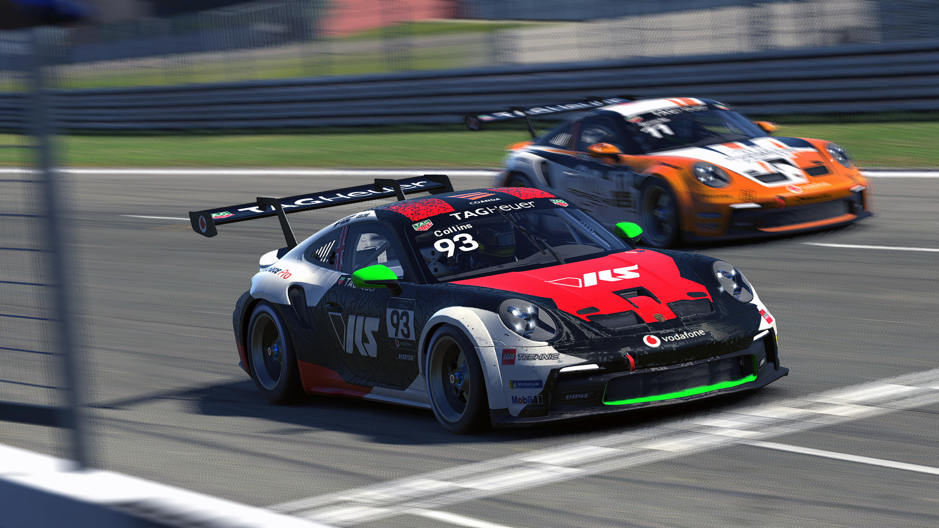 PESC: Sebastian Job, Charlie Collins win eventful Nürburgring races