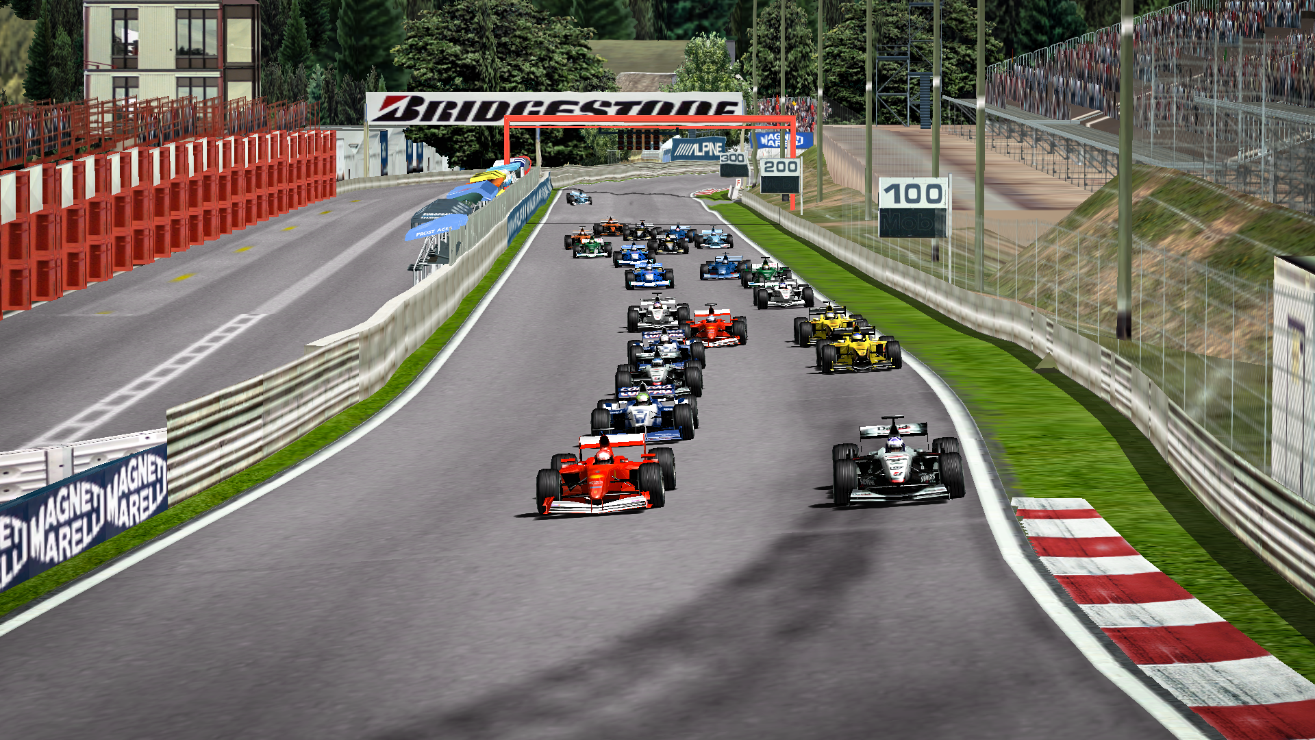 Geoff Crammond's Grand Prix 4, F1 2001, Spa-Francorchamps
