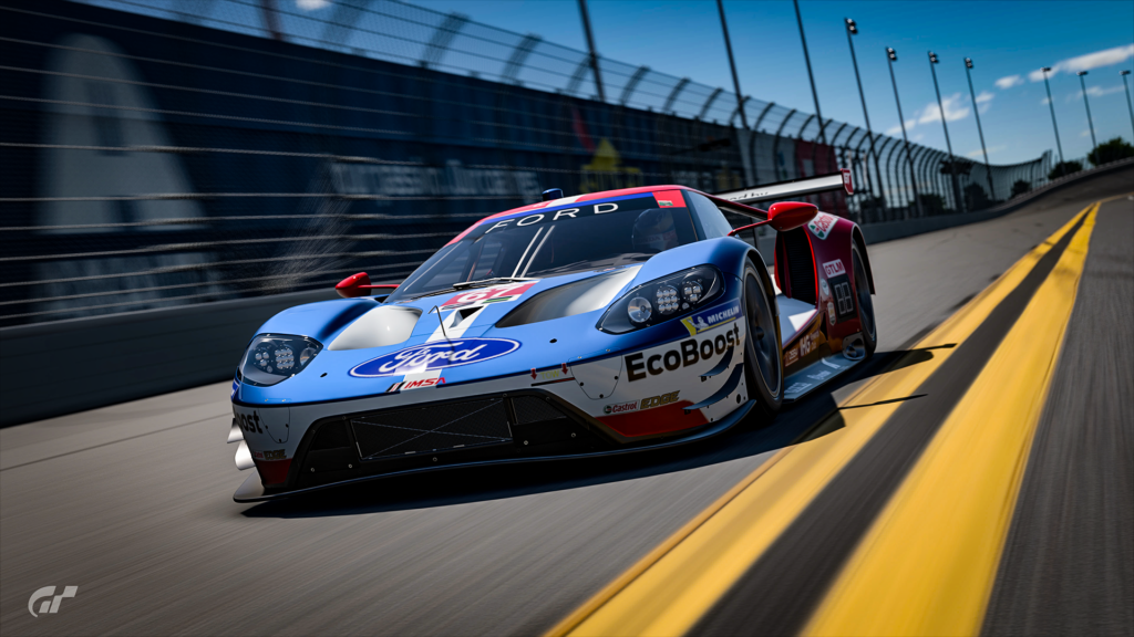 Gran Turismo 7, Ford GT Race Car '18, Daytona Tri-Oval 2-1