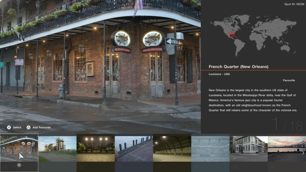 Gran Turismo 7 New Orleans Scapes