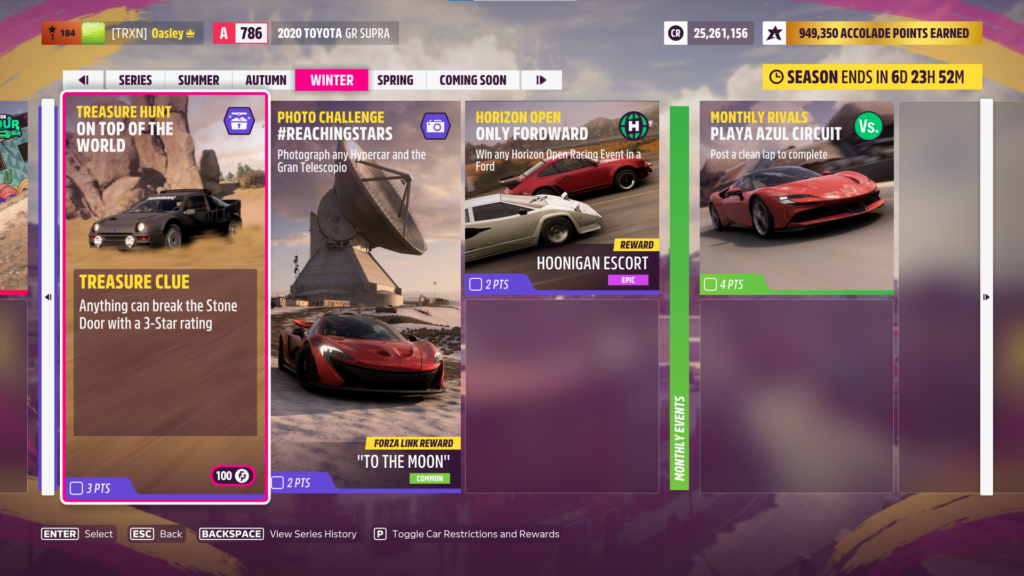 Forza Horizon 5 Festival Playlist Series 7 Dünyanın Zirvesinde