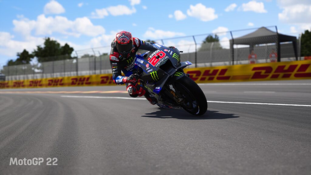 MotoGP 22 tank slapper