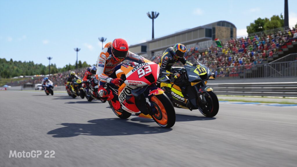 MotoGP 22 MotoGP 22 tank slapper