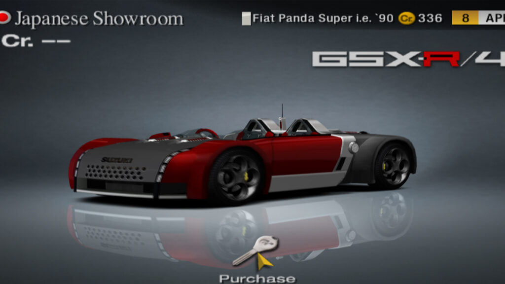 Suzuki Concepts GSX-R-4 Gran Turismo 4