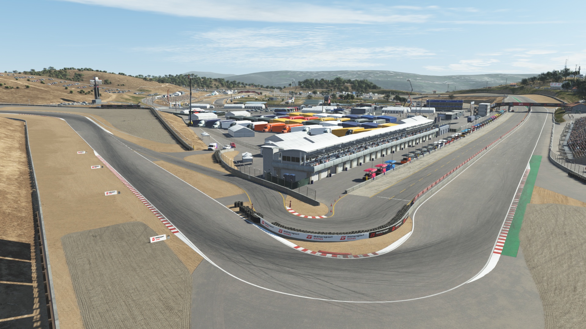 rFactor 2’s May Q2 Content Drop also includes Laguna Seca