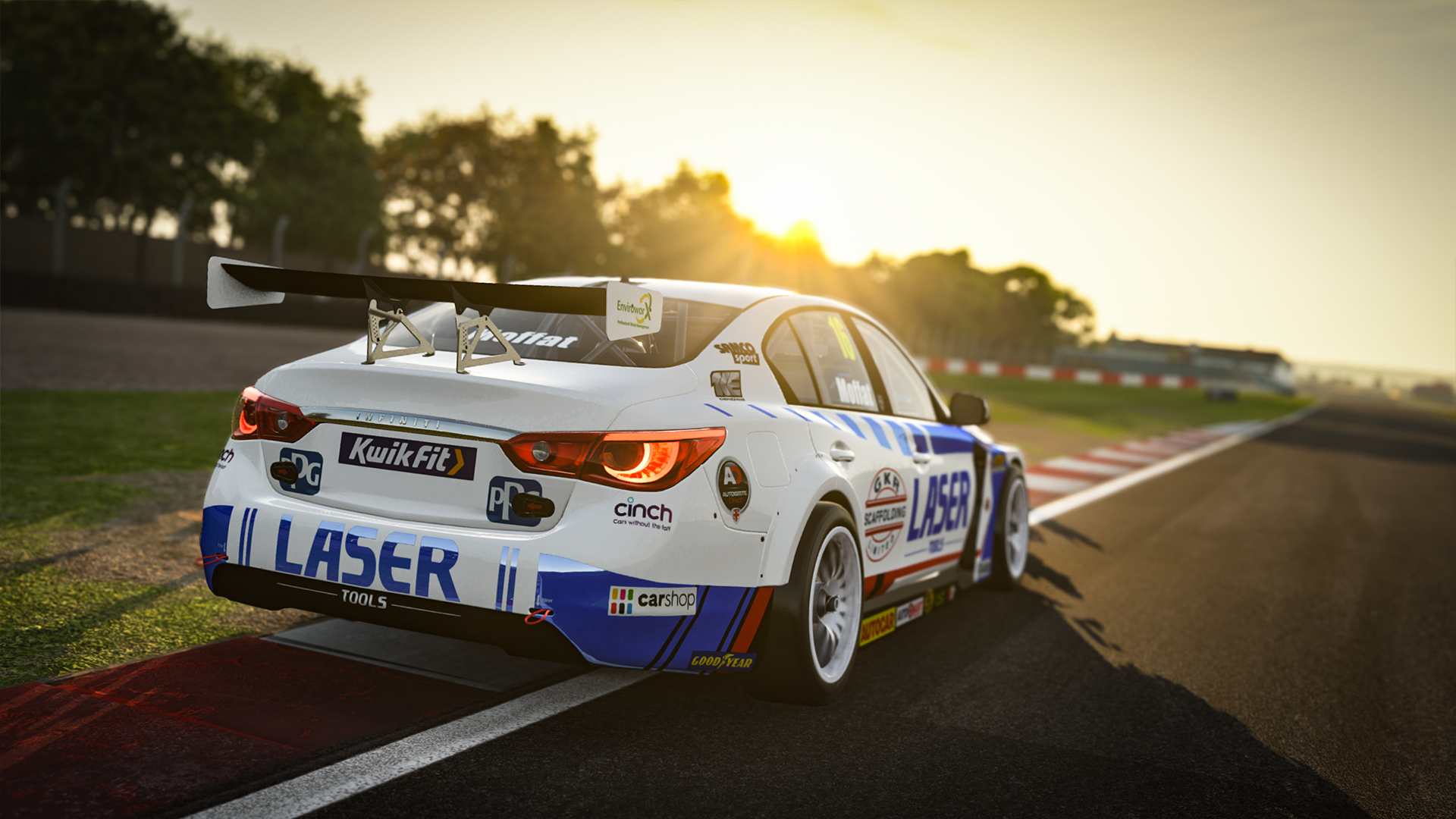 Complete rFactor 2 car list