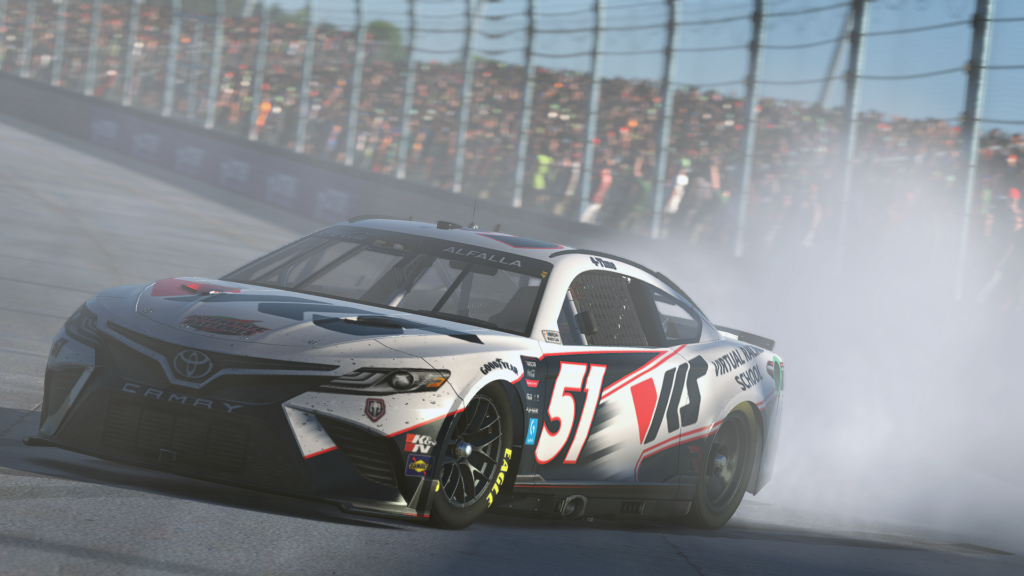 eNASCAR Coca-Cola: Ray Alfalla scores record 27th career win at Nashville