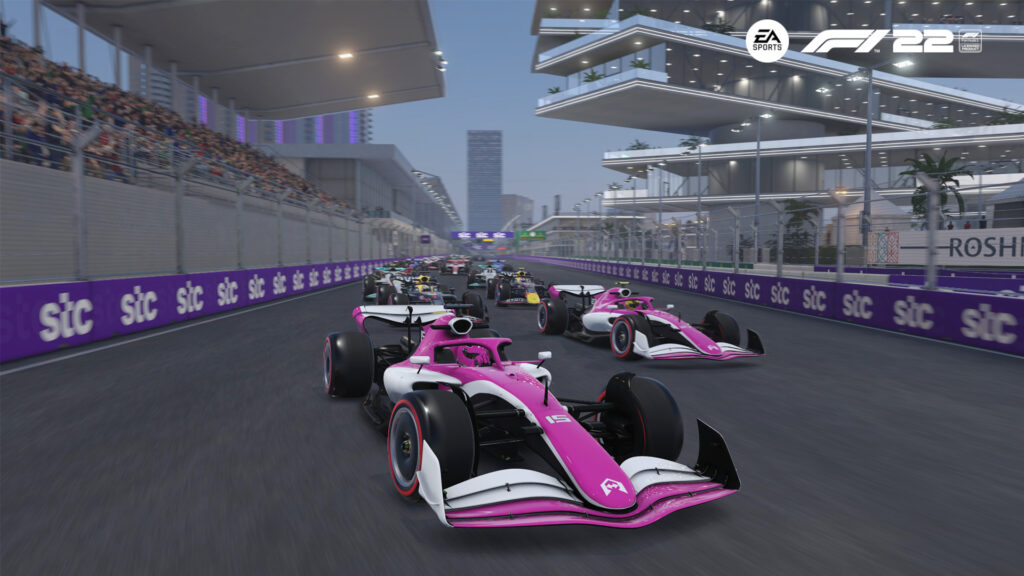 F1 22 My Team Jeddah Corniche Circuit