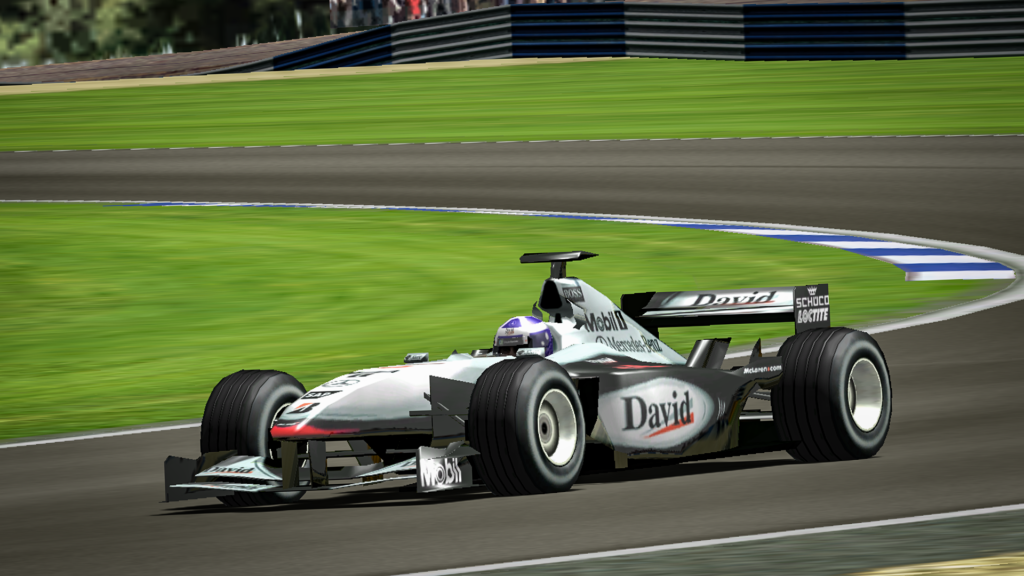 Grand Prix 4, Silverstone, Crazy David Coulthard, McLaren-1