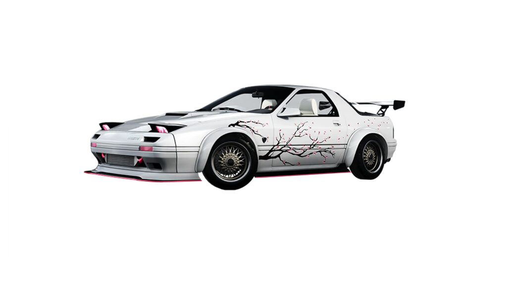 The Crew 2 Mazda RX-7 Turbo Sakura Edition